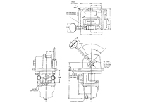 H-2 Controlair® Pressure vs Lever Travel Detail Drawing